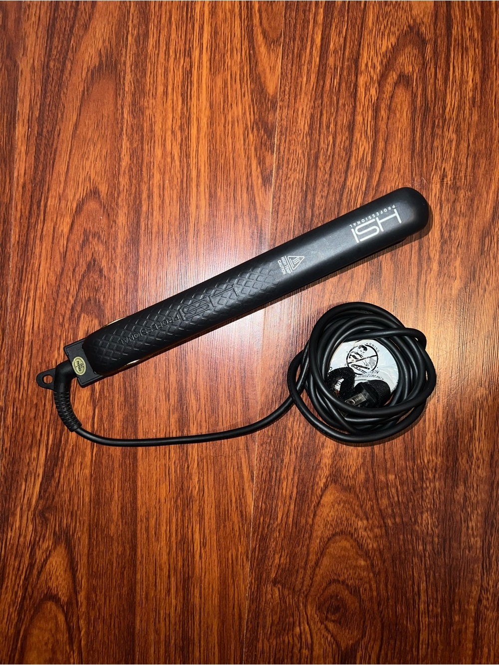 HSI Professional Black Hair Straightener - Sleek Styling Iron